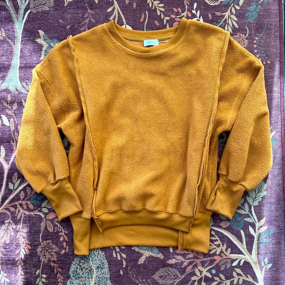 Cozy Mustard Sweatshirt